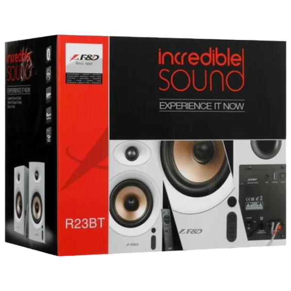 Sistem audio F&D R23BT 40 W/ White photo 5