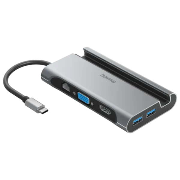 Адаптер Hama 200143 USB Type-C/ Серый photo 2