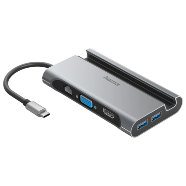 Адаптер Hama 200143 USB Type-C/ Серый photo 2