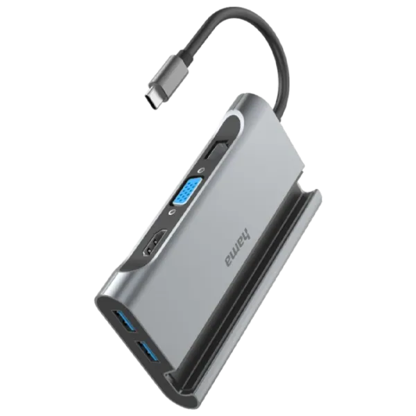 Адаптер Hama 200143 USB Type-C/ Серый photo 3