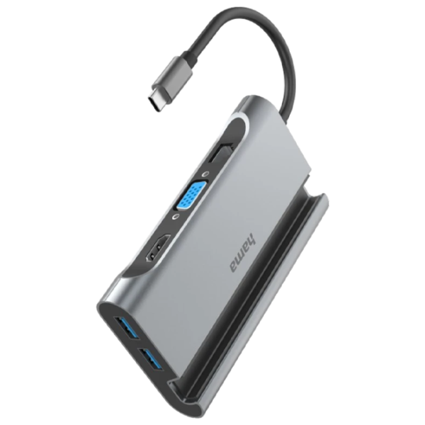 Адаптер Hama 200143 USB Type-C/ Серый photo 3