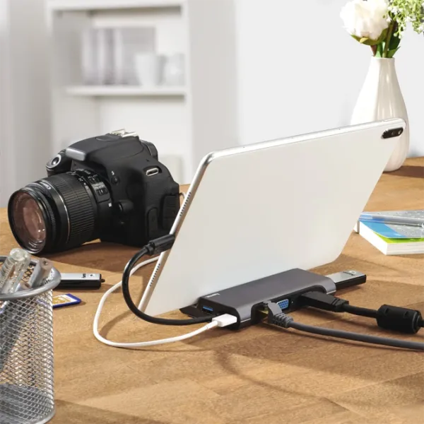 Адаптер Hama 200143 USB Type-C/ Серый photo 5