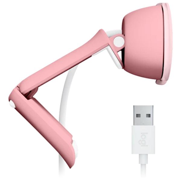 Веб-камера Logitech Brio 100 2 МП / Розовый photo 6