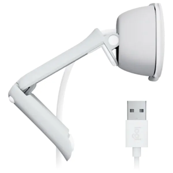Web Camera Logitech Brio 100 2 MP / White photo 6