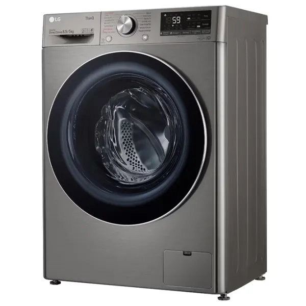 Mașină de spălat cu uscător LG F2DV5S8S2PE 8.5 kg / 1200 rpm / Gray photo 2