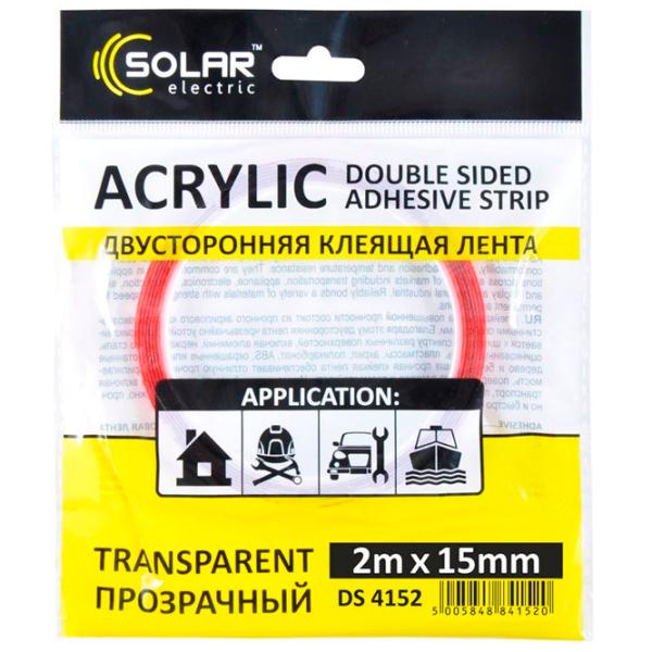 Bandă dublu adezivă Solar DS4152  photo 2