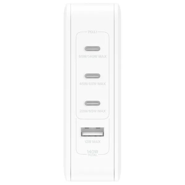 Încărcător de rețea Belkin WCH014BTWH White photo 2