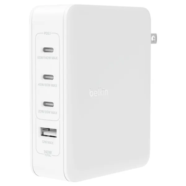 Încărcător de rețea Belkin WCH014BTWH White photo 4