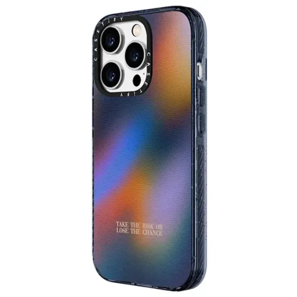 Husă pentru smartphone Apple iPhone 15 Pro Max Casetify/ MagSafe Back/ TPU/ Blue Multicolor photo 2