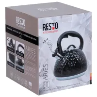 Ceainic Resto 90606 2.7 l Oțel inoxidabil/ Plastic/ Black photo 9