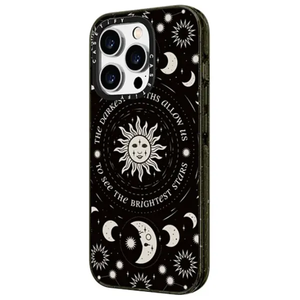 Чехол для смартфона Apple iPhone 14 Pro Casetify/ Back/ TPU/ Белый Черный photo 2
