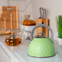 Ceainic Ardesto AR1947KG 2.5l Oțel inoxidabil / Nailon / Green photo 7