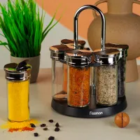 Set pentru condimente Fissman 6433 Transparent photo 5