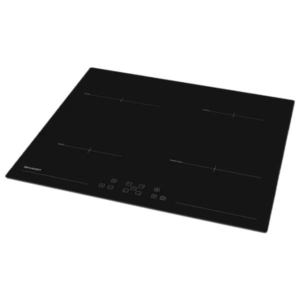 Plită încorporabilă cu inducție SHARP KH-6I45FT0I-EU Vitroceramică/ Black photo 3