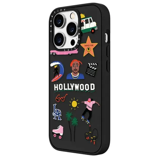 Чехол для смартфона Apple iPhone 14 Pro Casetify/ MagSafe Back/ TPU/ Матовый Черный photo 2