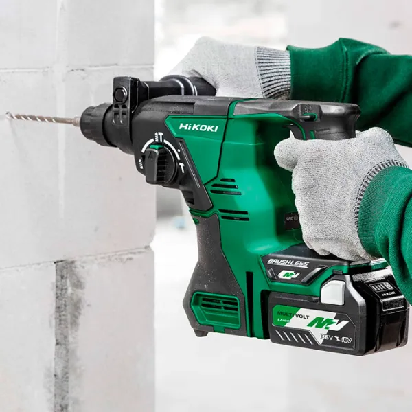 Перфоратор Hikoki DH36DPAW2Z Зелёный photo 3 Перфоратор Hikoki DH36DPAW2Z Зелёный photo 3