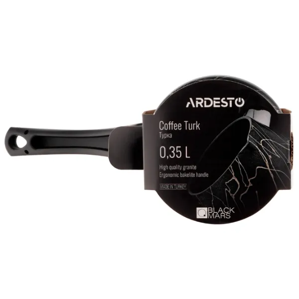 Кофеварка Ardesto AR0835SG 0.35л / Алюминий / Черный photo 5