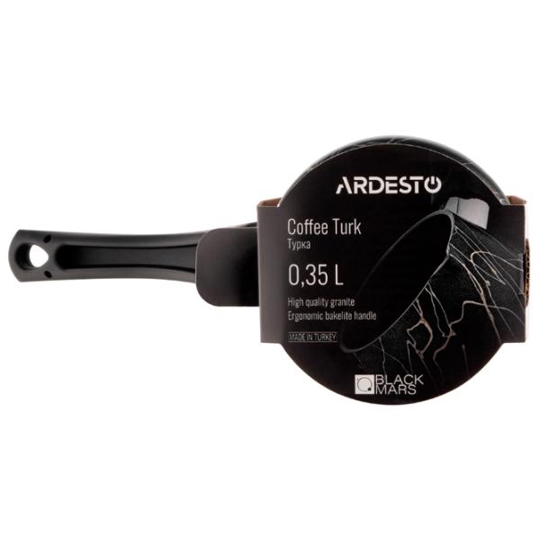 Кофеварка Ardesto AR0835SG 0.35л / Алюминий / Черный photo 5