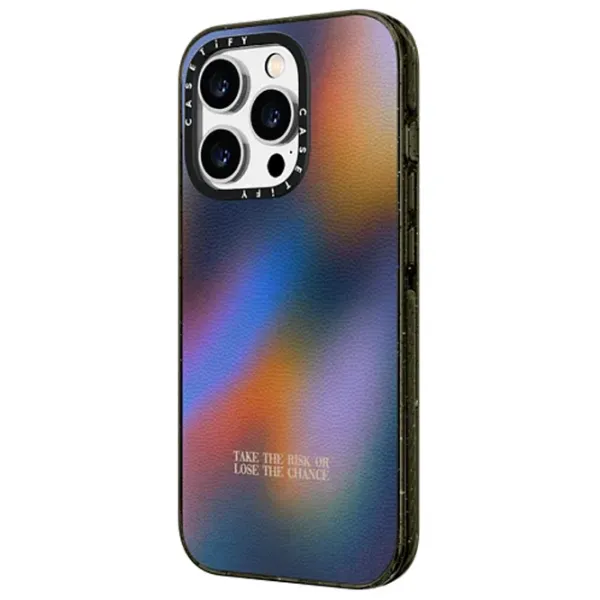 Husă pentru smartphone Apple iPhone 14 Pro Casetify/ MagSafe Back/ TPU/ Black Multicolor photo 2