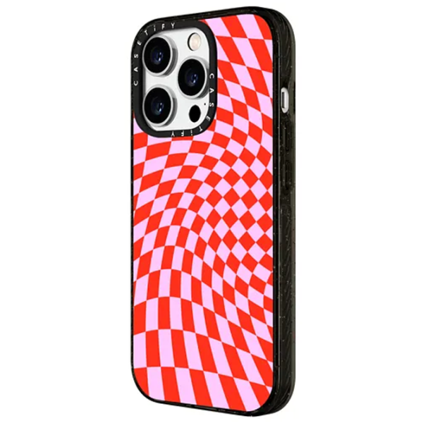 Husă pentru smartphone Apple iPhone 15 Pro Max Casetify/ MagSafe Back/ TPU/ Black Red photo 2