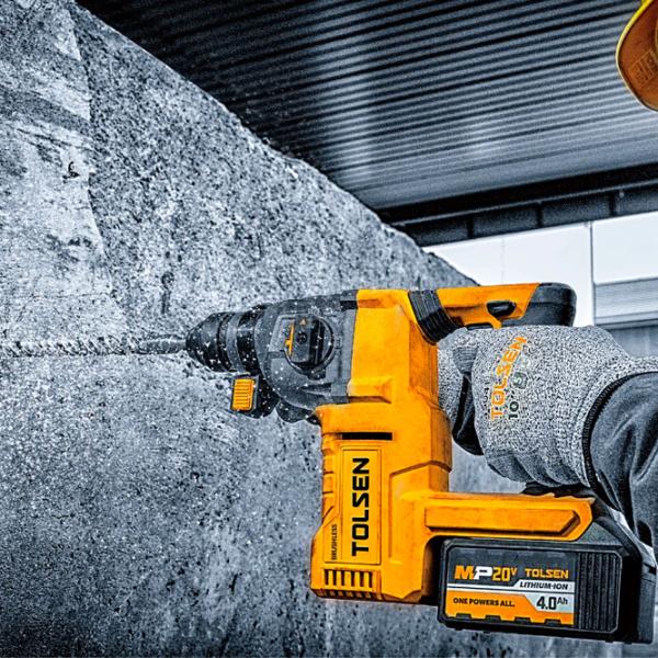 Ciocan rotopercutor Tolsen 87272 Yellow photo 4 Ciocan rotopercutor Tolsen 87272 Yellow photo 4