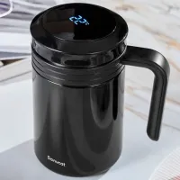Cană termo Youpin Minmalist Sanvcat Black 0.45l photo 3