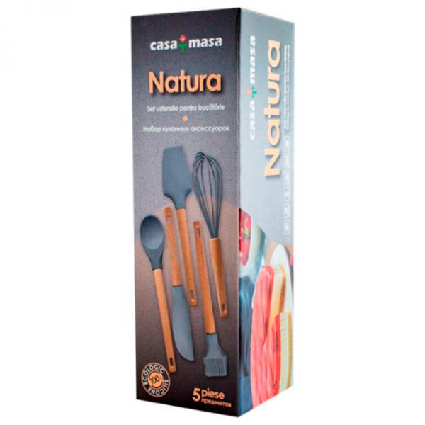 Set tacâmuri CasaMasa T4050 Silicon/ Gray photo 2