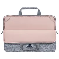 Husă pentru laptop RivaCase Laptop sleeve with handles 13.3"/ Grey photo 7