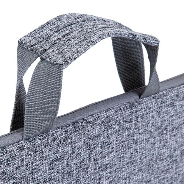 Husă pentru laptop RivaCase Laptop sleeve with handles 13.3"/ Grey photo 10