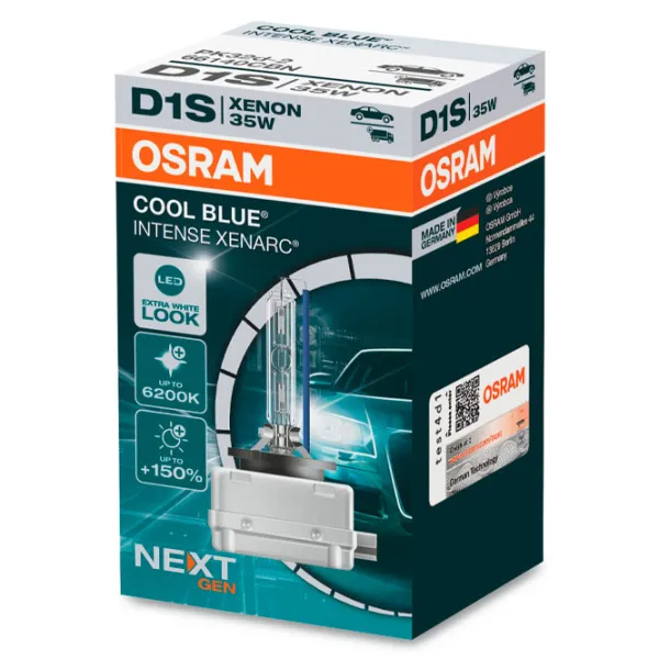 Автомобильная лампа Osram 66140CBN-HCB Ксенон/ D1S/ PK32d-2/ 35 Вт/ 3200лм photo 2 Автомобильная лампа Osram 66140CBN-HCB Ксенон/ D1S/ PK32d-2/ 35 Вт/ 3200лм photo 2
