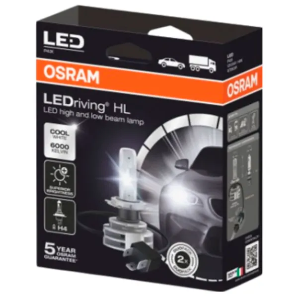 Автомобильная лампа Osram 9726CW светодиодная/ H4/ P43t/ 14 Вт/ 1517лм photo 2 Автомобильная лампа Osram 9726CW светодиодная/ H4/ P43t/ 14 Вт/ 1517лм photo 2