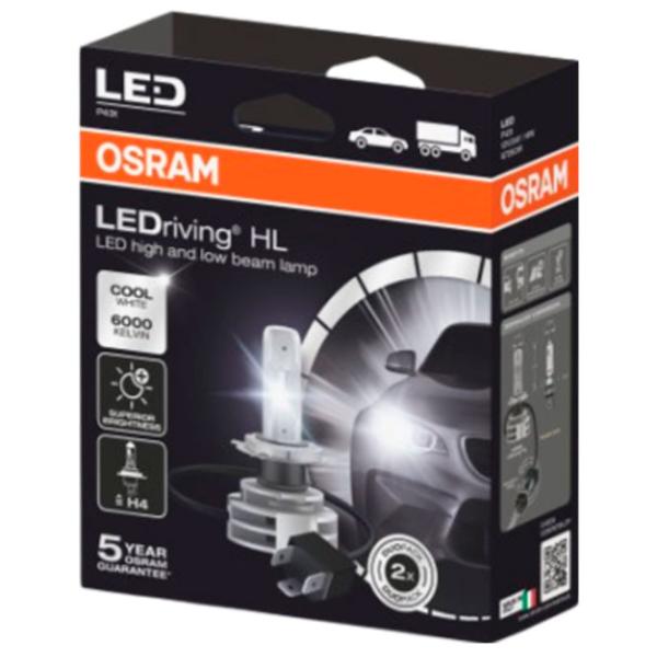 Автомобильная лампа Osram 9726CW светодиодная/ H4/ P43t/ 14 Вт/ 1517лм photo 2 Автомобильная лампа Osram 9726CW светодиодная/ H4/ P43t/ 14 Вт/ 1517лм photo 2