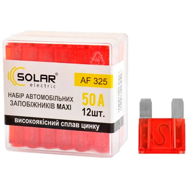 Предохранители Solar AF325 Металл photo 3