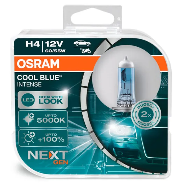 Lampă auto Osram 64193CBN-HCB Halogen/ H4/ P43t/ 60 - 55 W/ 1650lm photo 2 Lampă auto Osram 64193CBN-HCB Halogen/ H4/ P43t/ 60 - 55 W/ 1650lm photo 2