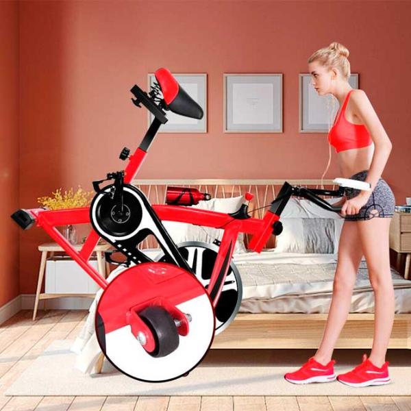 Bicicletă eliptică Costway SP35699 Tracțiune: Din spate/ 150 kg/ Red photo 3 Bicicletă eliptică Costway SP35699 Tracțiune: Din spate/ 150 kg/ Red photo 3