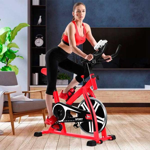 Bicicletă eliptică Costway SP35699 Tracțiune: Din spate/ 150 kg/ Red photo 4 Bicicletă eliptică Costway SP35699 Tracțiune: Din spate/ 150 kg/ Red photo 4