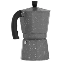 Cafetieră gheizer Ardesto AR0809AGS 0.4l / Aluminiu / Gray photo 3
