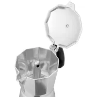 Cafetieră gheizer Ardesto AR0806AG 0.24l / Aluminiu / Inox photo 4