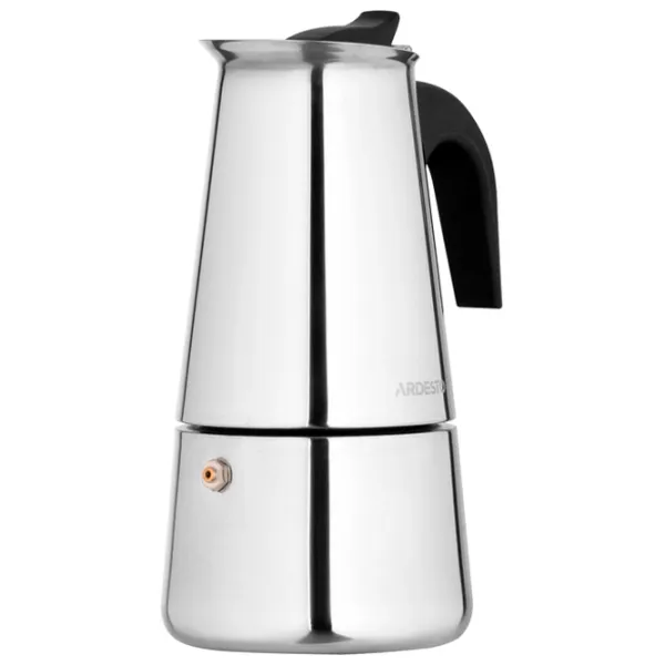 Гейзерная кофеварка Ardesto AR0804SS 0.2л / Нержавеющая сталь / Нержавеющая сталь photo 2