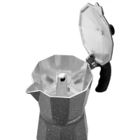 Cafetieră gheizer Ardesto AR0806AGS 0.24l / Aluminiu / Gray photo 4