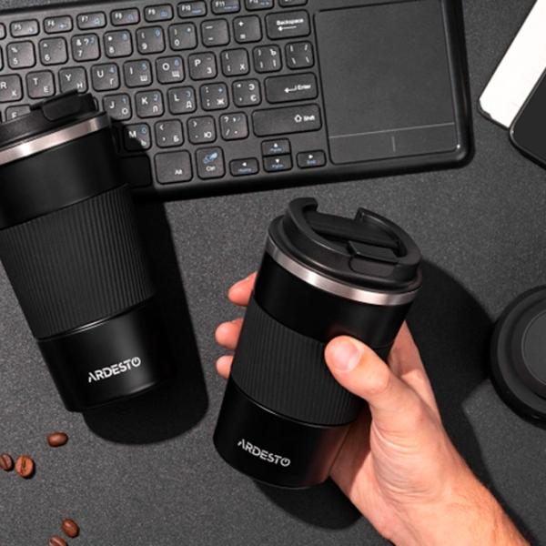 Термокружка Ardesto Urban AR2650TMB Черный 0.5л photo 3