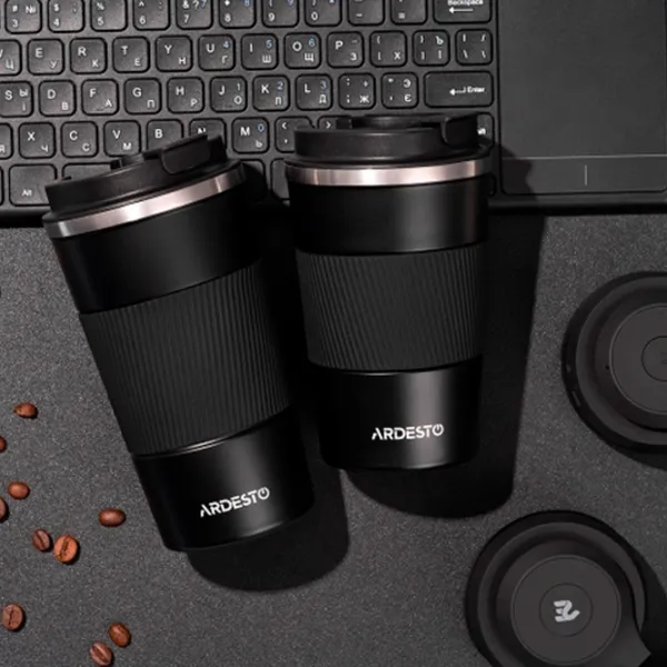 Термокружка Ardesto Urban AR2650TMB Черный 0.5л photo 4