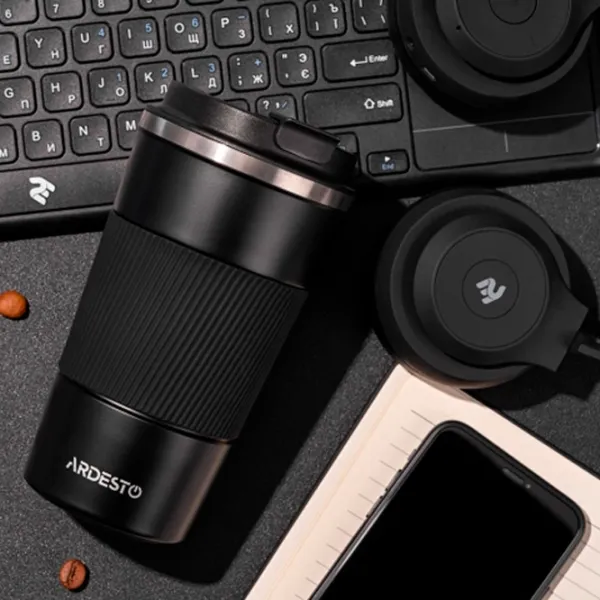 Термокружка Ardesto Urban AR2650TMB Черный 0.5л photo 5