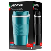 Термокружка Ardesto Urban AR2650DB Тёмно-синий 0.5л photo 4