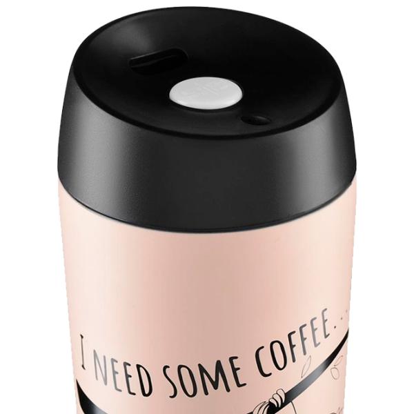 Cană termo Ardesto Coffee Time AR2645DBE Beige 0.45l photo 4