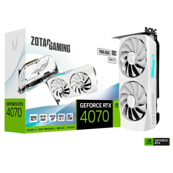 Placă video Zotac GeForce RTX 4070 Twin Edge OC PCI Express x16 4.0 / 12 GB photo 5 Placă video Zotac GeForce RTX 4070 Twin Edge OC PCI Express x16 4.0 / 12 GB photo 5