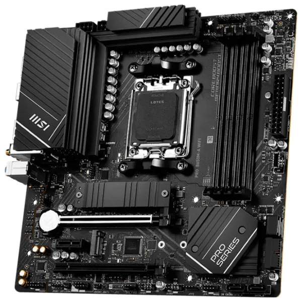 Материнская плата MSI PRO B650M-A WIFI micro ATX/ Intel B650M-A photo 2 Материнская плата MSI PRO B650M-A WIFI micro ATX/ Intel B650M-A photo 2