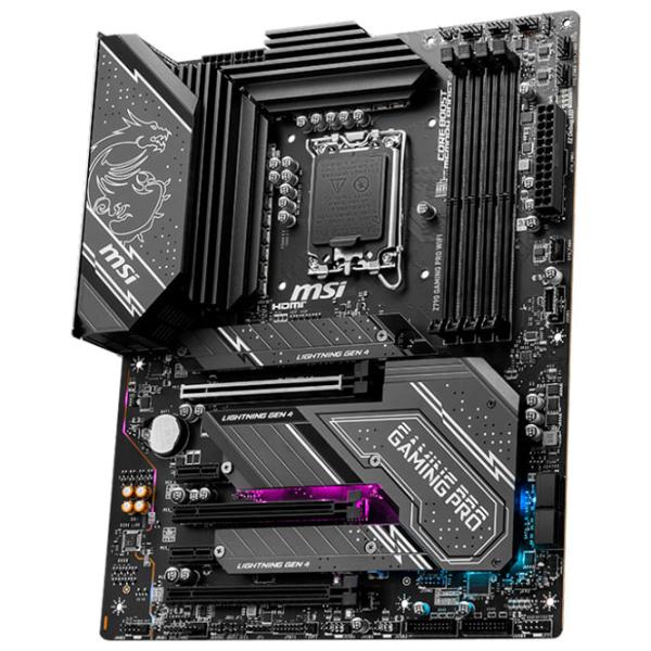 Материнская плата MSI Z790 GAMING PRO WIFI ATX/ Intel Z790 photo 3 Материнская плата MSI Z790 GAMING PRO WIFI ATX/ Intel Z790 photo 3