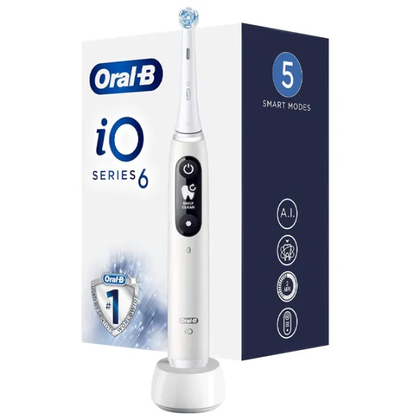 Periuță de dinți electrică Braun iO6 3D/ White photo 2