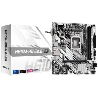 Placă de bază ASRock H610M-HDV/ M.2+ D5 micro ATX/ Intel H610M photo 4